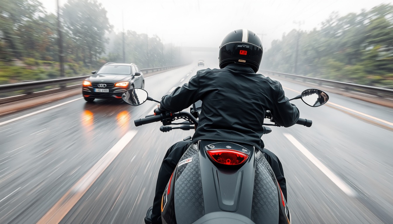 Co si myslí muži, kteří jezdí na motorkách?